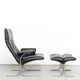 De Sede Lounge Chair & Ottoman DS-2030 de Hans Eichenberger