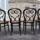 8 chaises Thonet modèle n°4 dites "café Daum" 1880