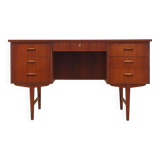 Teak desk, Danish design, 1970s, production: Denmark