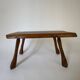 Mid-century oak side table