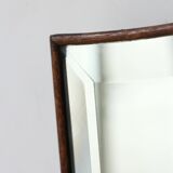 Beveled Mirror - Wooden outline - "Moustache" - 5.0