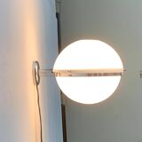 Mid-century Italian space age spherical wall light by Guzzini.