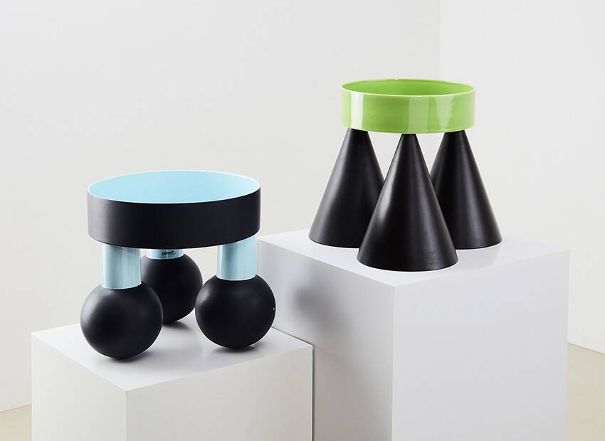 Pièce maîtresse / bol 'Jane' par Ettore Sottsass pour Cor Unum 1999