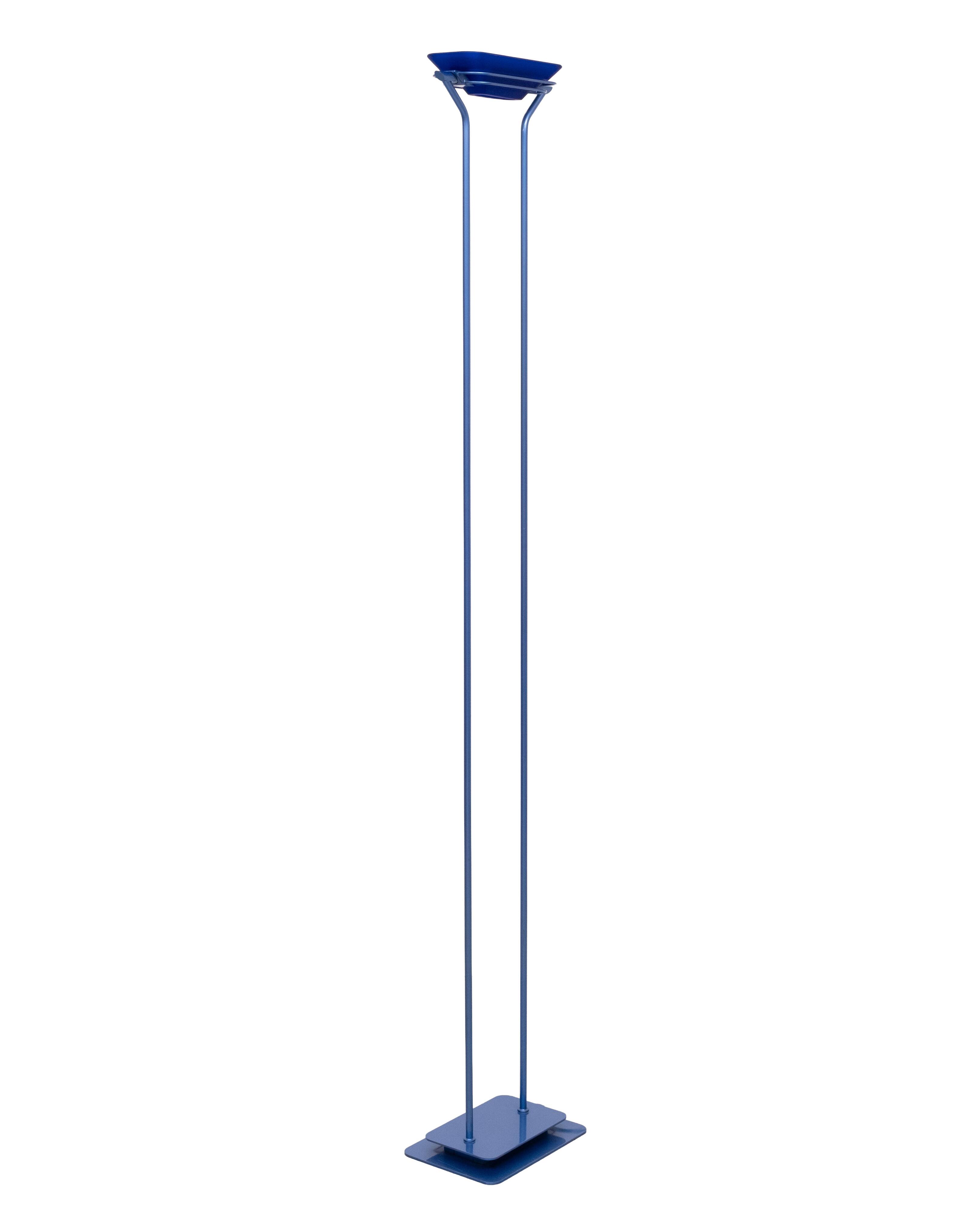 Post modern light Blue Halogen Floor lamp Design by Jordi Vilardell