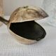 Vintage brass whale ashtray