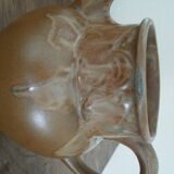 Denbac rooster pattern stoneware pitcher