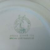 Cinq assiettes creuses de Moulin des Loups Orchies