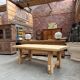 Oak farmhouse table