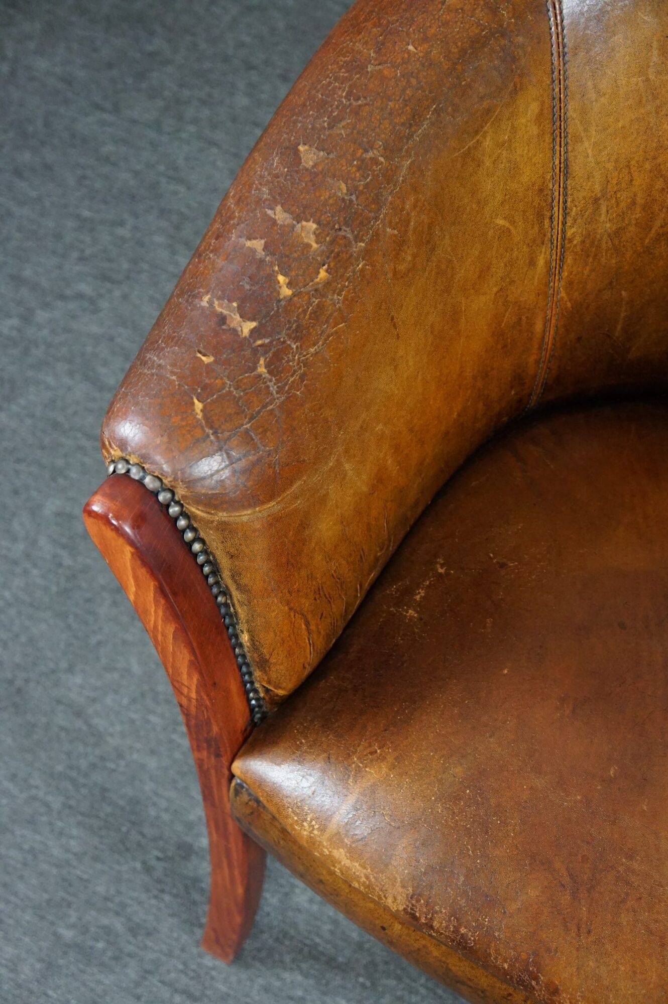 Set of 2 convertible armchairs in sheepskin accent chairs