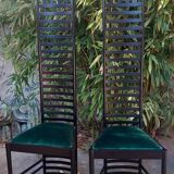 Pair of Hill House 1 Mackintosh Cassina chairs