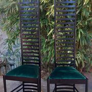 Paire de chaises hill house 1 Mackintosh cassina