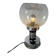 Mushroom lamp chrome murano snaidero italy spage-age 1970