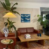 Korium km 3/1 2-seater sofa and armchair set by Tito Agnoli for Ma