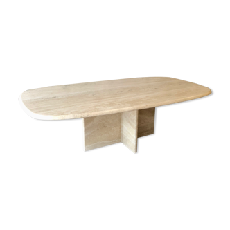 Travertine coffee table from the 80s