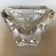 Triangular ashtray and pocket tray