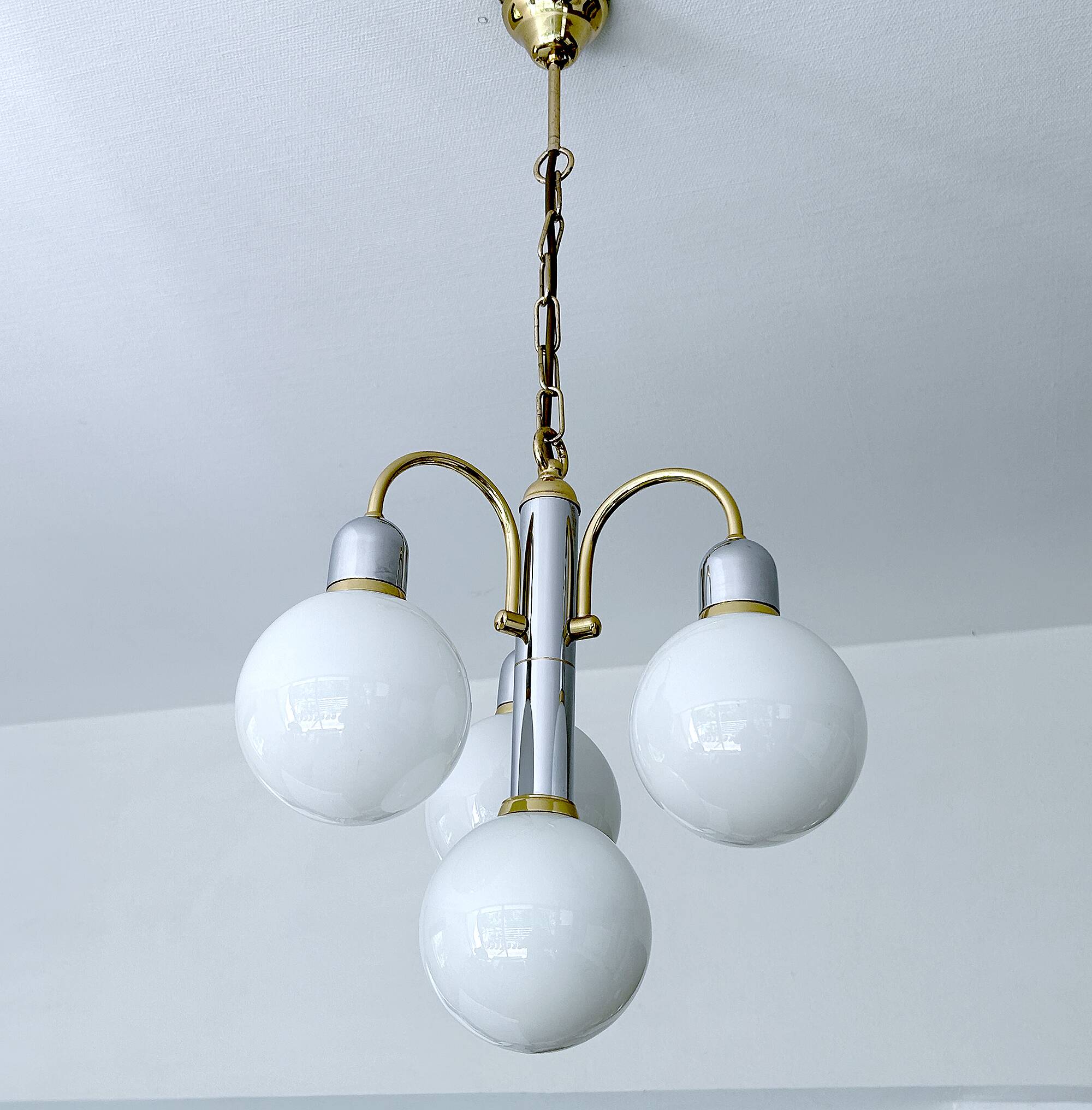 Vintage Cascade Glass Pendant Light