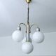 Suspension vintage en verre cascade