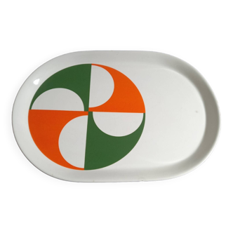 Dish by Gio Ponti for Ceramica Franco Pozzi