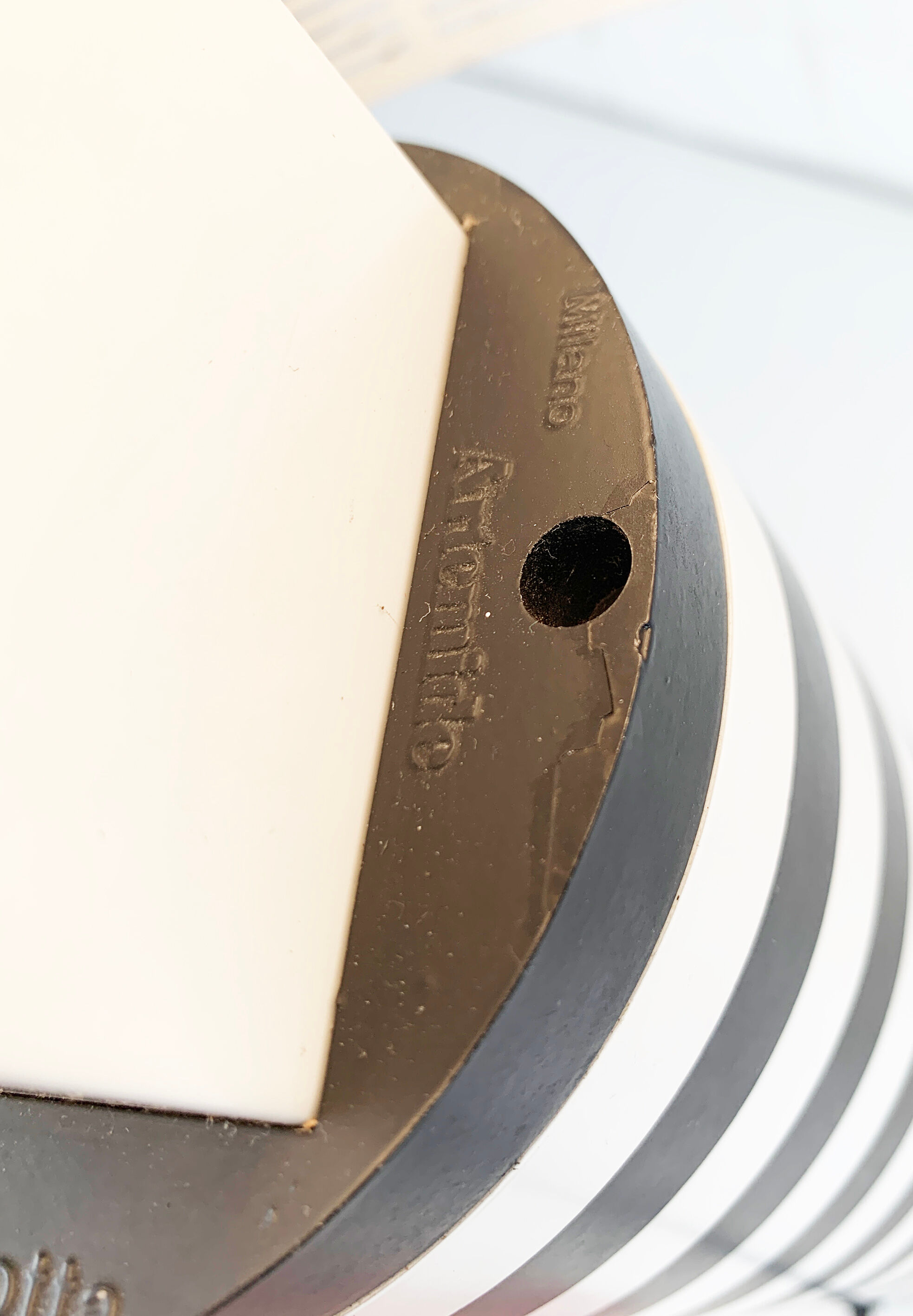 Postmodern table lamp Shogun Design Mario Botta for Artemide, 1980