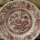 Set of 4 royal art pottery onion blue plates