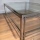 Modernist Chrome Coffee Table with Triple Legs, French Work circa 1970