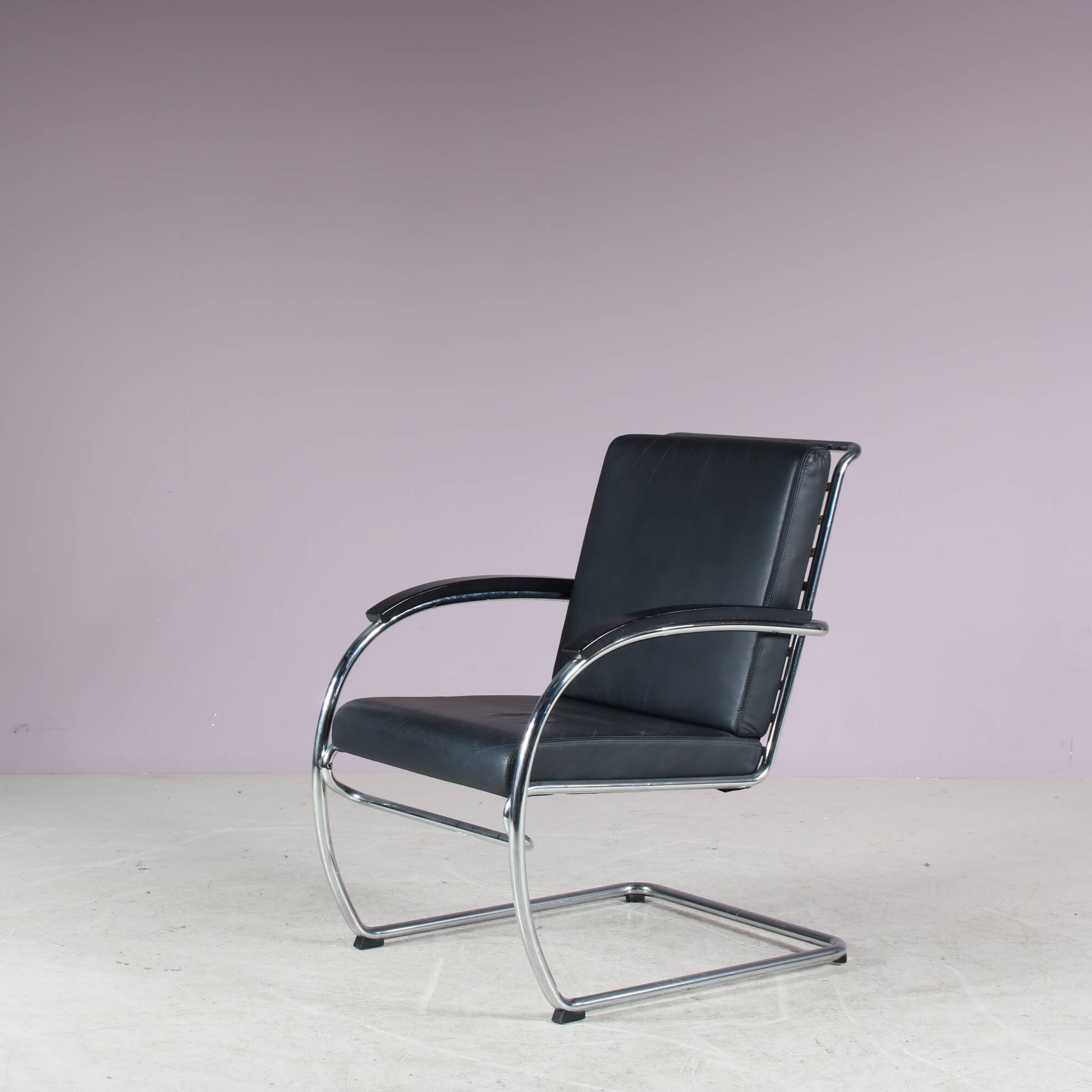 1980s “KS46” Chair by Anton Lorenz for Thonet, Germany