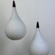 Lustre scandinave Kristiansson pour Luxus Suède 1960