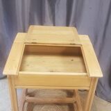 80s beech school desk
