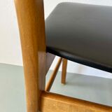 Vintage Danish set of 6 chairs teak - skai