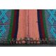 Vintage Turkish Oushak Handmade Wool Cotton Pink Runner Rug 71x246