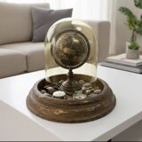 Golden leaf wooden base from the 19th century