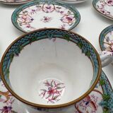 Coffee service, Sarreguemines, Minton, 19th century