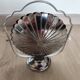 Vintage chrome-plated metal display stand for appetizers and petits fours