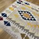 Tapis Kilim Vintage Pastel Fait Main