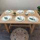 Table en chene massif avec rallonges