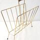 60's gold metal review door