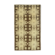 1950s hand-knotted turkish beige rug 135 cm x 236 cm