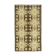 1950s hand-knotted turkish beige rug 135 cm x 236 cm