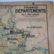 Map of France vintage - school poster n ° 4