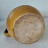 Glazed earthenware pitcher