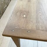 2m oak farm table