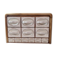 Ceramic spice shelf and wood 1940