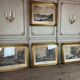 Set of 4 engravings, 19th-century reprint, very fine Napoleon III frames