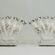 Pair vase soliflore faience/vintage