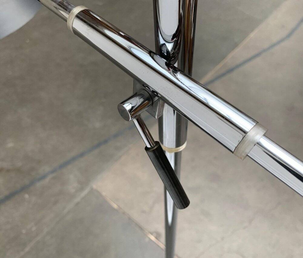 Lampadaire minimaliste allemand du milieu du siècle modèle Nr. 8180 par Karl-Heinz Kinsky pour Cosack, années 1960