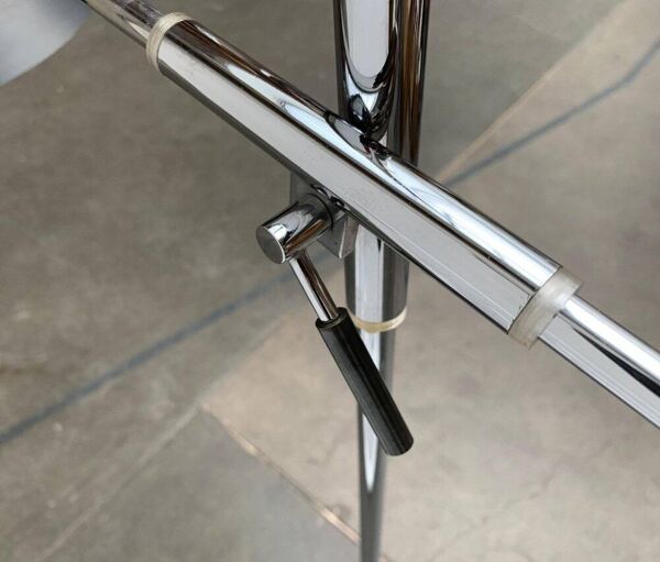 Lampadaire minimaliste allemand du milieu du siècle modèle Nr. 8180 par Karl-Heinz Kinsky pour Cosack, années 1960