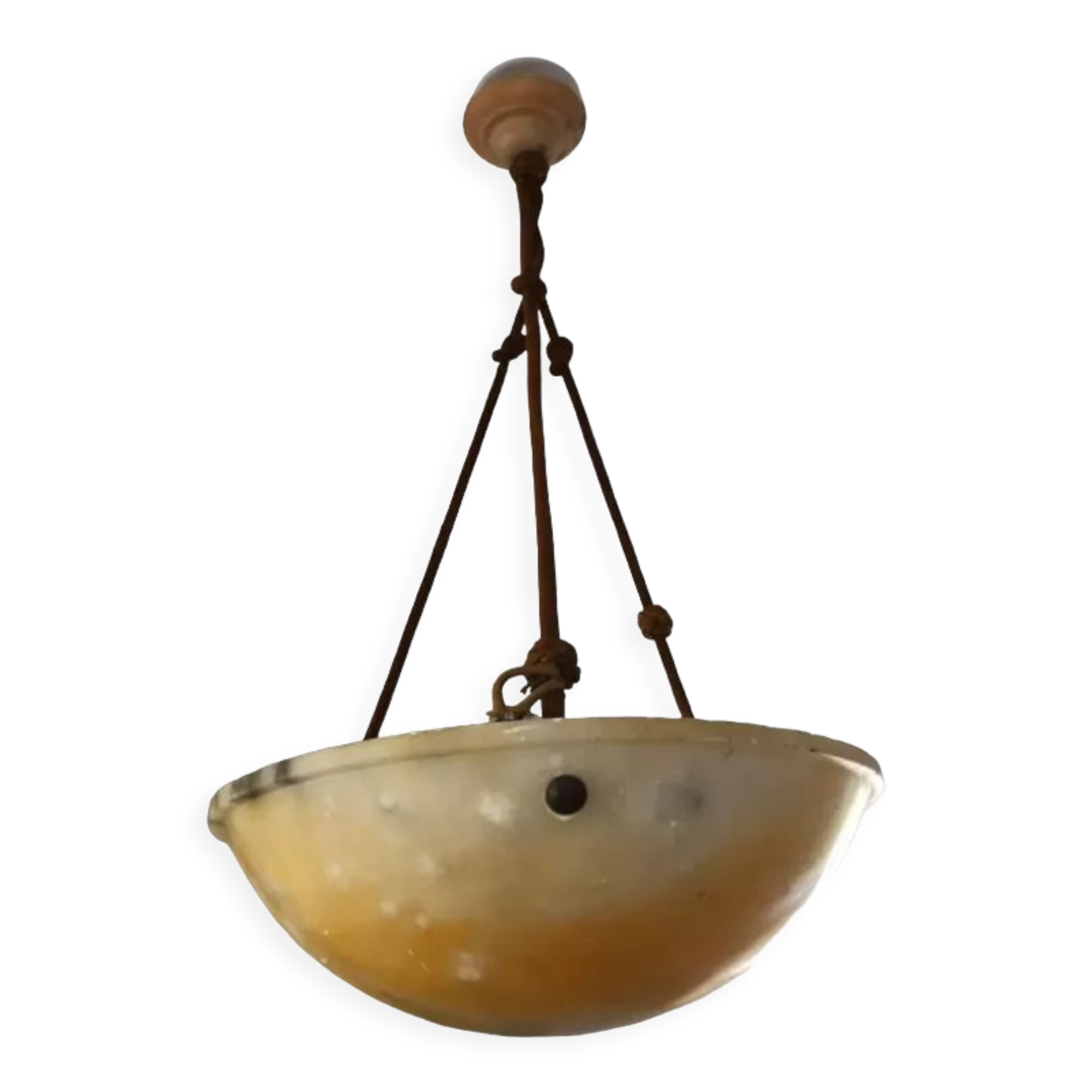 Suspension en albâtre