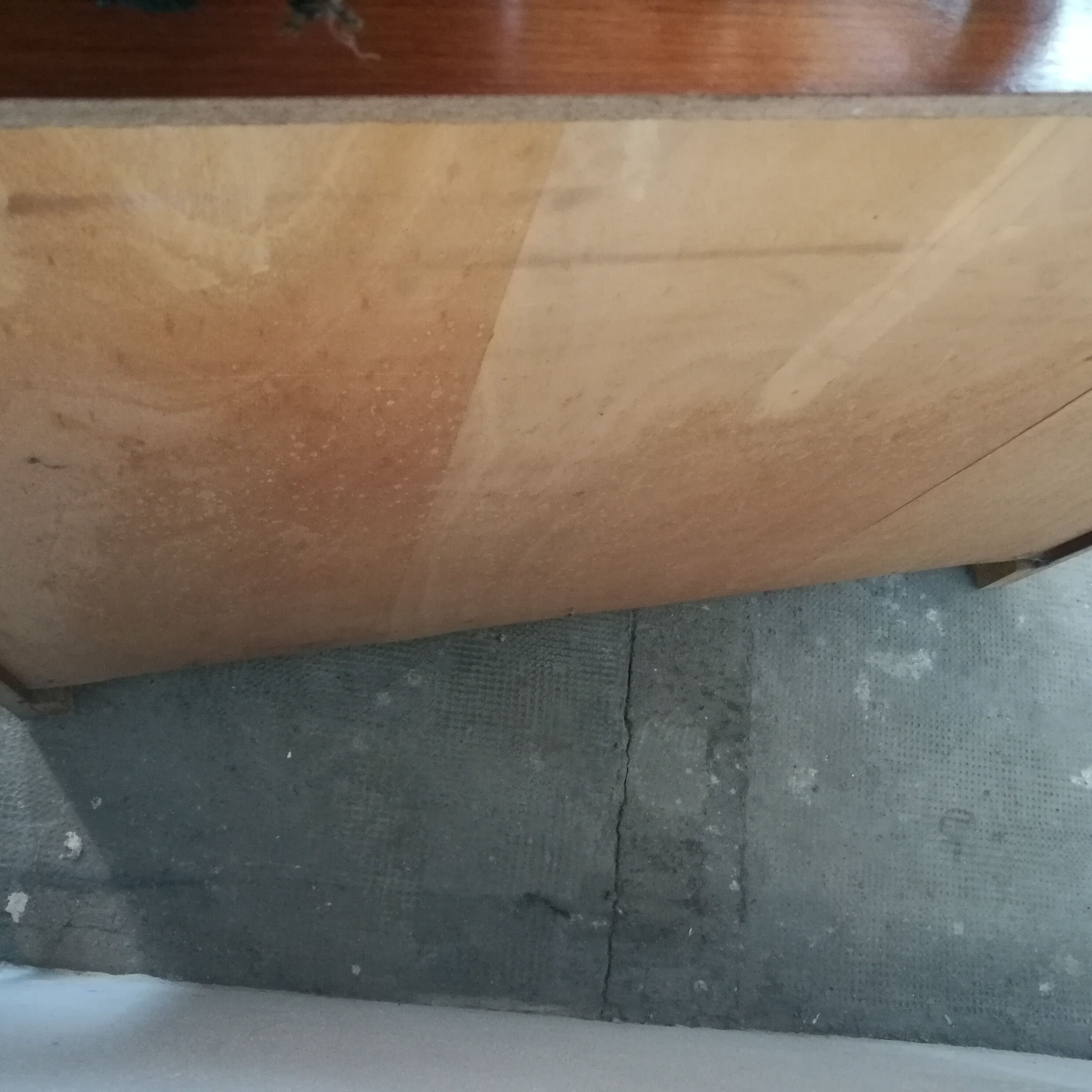 Vintage sideboard, sliding doors