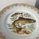 11 vintage Limoges porcelain fish plates