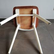 2 vintage Czech wooden chairs, Ton ex Thonet, 1960